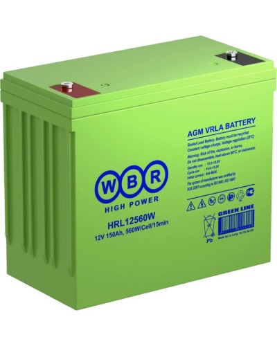 WBR HRL12560W. Аккумулятор герметичный свинцово-кислотный. WBR в Сургуте