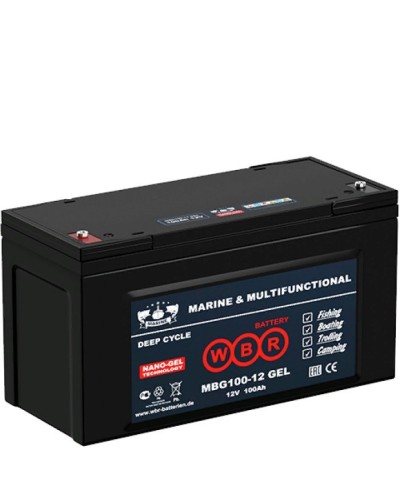 WBR MBG100-12. Аккумулятор герметичный свинцово-кислотный. WBR в Сургуте