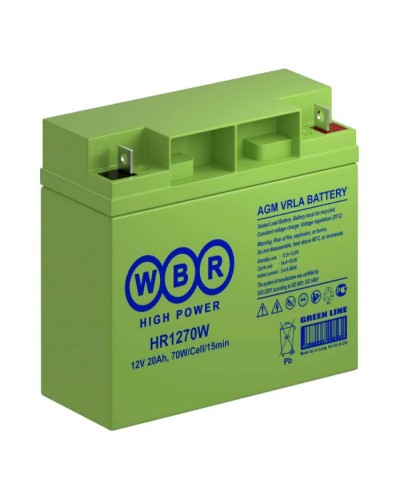 WBR HR1270W. Аккумулятор герметичный свинцово-кислотный. WBR в Сургуте
