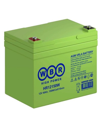 WBR HR12150W. Аккумулятор герметичный свинцово-кислотный. WBR в Сургуте