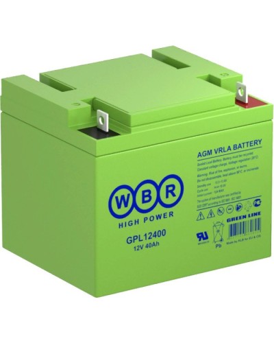 WBR GPL12400. Аккумулятор герметичный свинцово-кислотный. WBR в Сургуте