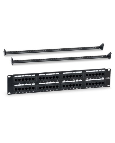 WR-PL-48-C5E-D. Патч-панель 19. WRLine в Сургуте