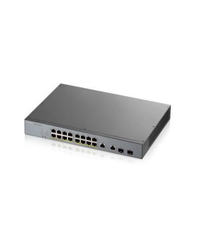 GS1350-18HP-EU0101F. Коммутатор сетевой PoE управляемый L2. ZYXEL в Сургуте