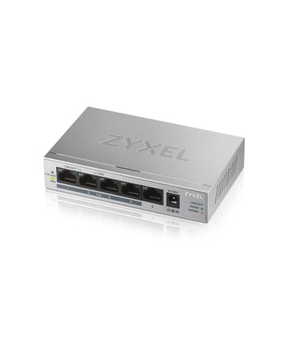 GS1005HP-EU0101F. Коммутатор сетевой PoE неуправляемый. ZYXEL в Сургуте