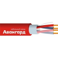 КПСВЭВнг(А)-LS 2х2х0,75 (Авангард). Кабель экранированный для систем пожарной и охранной сигнализации с пониженным дымо и газовыделением. Авангард