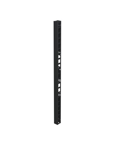 Организатор вертикальный с крышкой 47U, 90мм, для IT-CQE черный (R5VRPC4790B). Организатор вертикальный с крышкой. ДКС в Сургуте