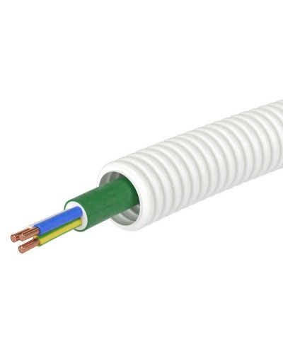 Труба ПЛЛ D20 + ППГнг(А)-HF 3х2,5 (ГОСТ+) (8S82050HF). Гофрошланг с кабелем. ДКС в Сургуте
