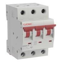 YON max MD63N 3P 40А 6кА C (MD63N-3PC40). Автоматический выключатель. ДКС