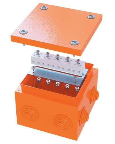 Коробка FS 150х150х80 5P (FSB31516): Коробка ответвительная огнестойкая стальная в Сургуте