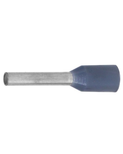 Наконечник-гильза НШВИ 0.75-06, серый (100 шт) (IF0.75-06GR). Наконечник-гильза с изолированным фланцем. ДКС в Сургуте