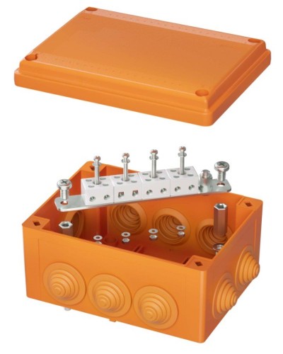 Коробка FS 150х110х70 8P (FSB21804). Коробка ответвительная огнестойкая из термопласта. ДКС в Сургуте