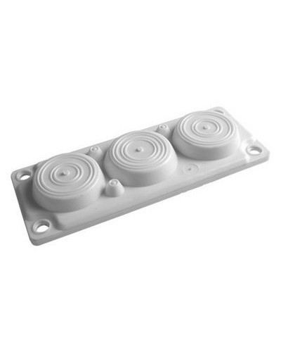 Кабельный ввод, IP65, 6 отверстий (R5HTC03). Кабельный ввод. ДКС в Сургуте