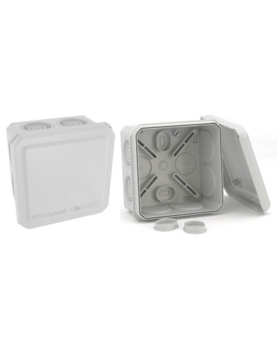 Коробка ответвительная с кабельными вводами IP55, 70х70х40 (53770). Коробка ответвительная. ДКС в Сургуте