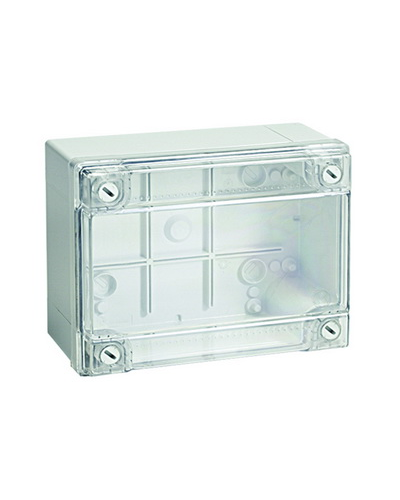 Коробка ответвительная с гладкими стенками IP56, 300х220х120 (54320). Коробка ответвительная с гладкими стенками и прозрачной крышкой. ДКС в Сургуте