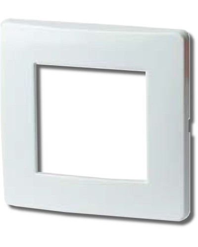 Рамка на 2 модуля (одноместная), белая (75010W): Рамка одноместная, Brava в Сургуте