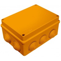 Коробка JBS150 150х110х70, 10 вых., 5P (2,5…16мм²) (43419HF): Коробка монтажная, огнестойкая, без галогена