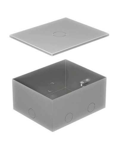Коробка металлическая с крышкой для заливки в пол BOX/4 (70141): Коробка металлическая с крышкой для заливки в пол 159,6х133,6х75 мм, для люков 70040 в Сургуте