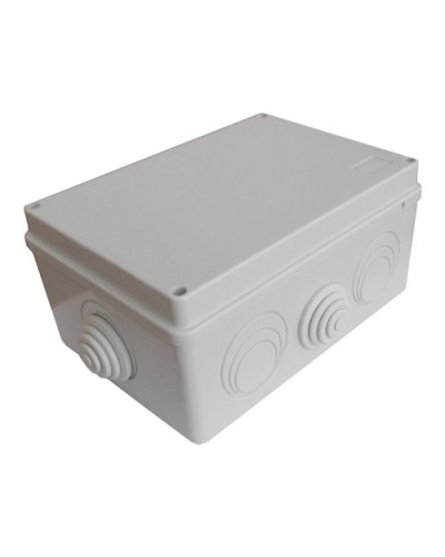 Коробка JBS210 210х150х100, 8 вых., 12P (0,15...2,5мм²) серая (43046HF-GR). Коробка монтажная, огнестойкая, без галогена. Экопласт в Сургуте