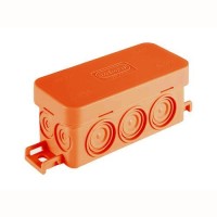 Коробка JBL090 90х42х40, 10вых., 4P (0,15…2,5мм²) (43154HF): Коробка монтажная, огнестойкая, без галогена