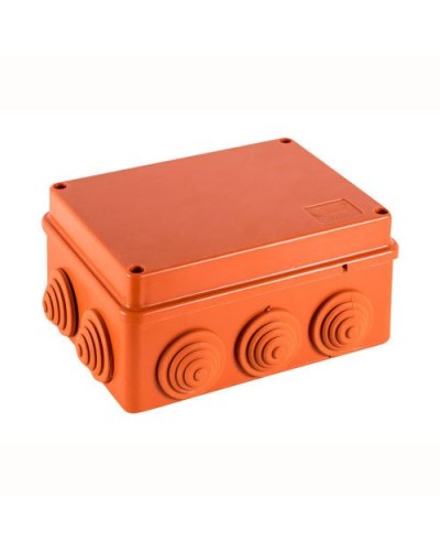 Коробка JBS150 150х110х70, 10 вых., 10P (0,15...2,5мм²) (43089HF). Коробка монтажная, огнестойкая, без галогена. Экопласт в Сургуте