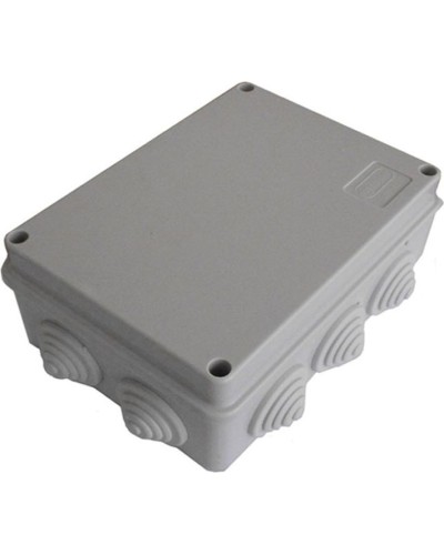 Коробка JBS300 300х250х120, 12вых, IP65, серая (44030HF). Коробка монтажная, огнестойкая, без галогена. Экопласт в Сургуте