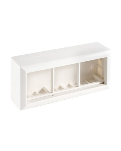 Коробка на 3 модуля для механизмов 45х45мм SM45/6 (72946): Коробка для механизмов в Сургуте