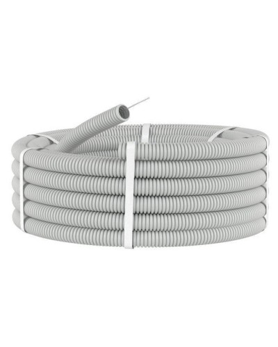 Труба HFFR тяжелая D50, серая (21150HF-GR): Труба гофрированная, с зондом, не распространяющая горение, без галогена в Сургуте