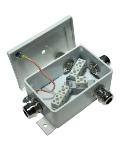 КМ-О (12к)-IP66-d, три ввода: Коробка монтажная огнестойкая в Сургуте