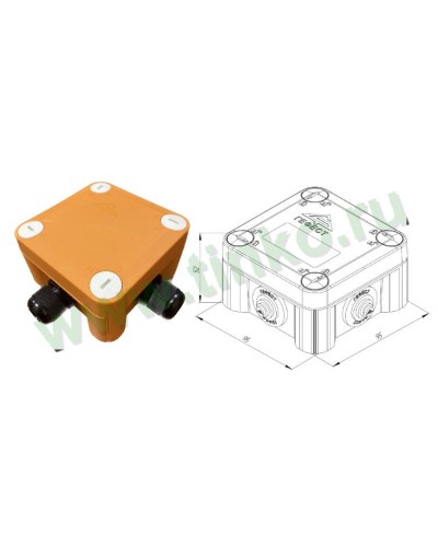 КМ-О-1010(П)(8к)-IP66(П6-12): Коробка монтажная огнестойкая в Сургуте