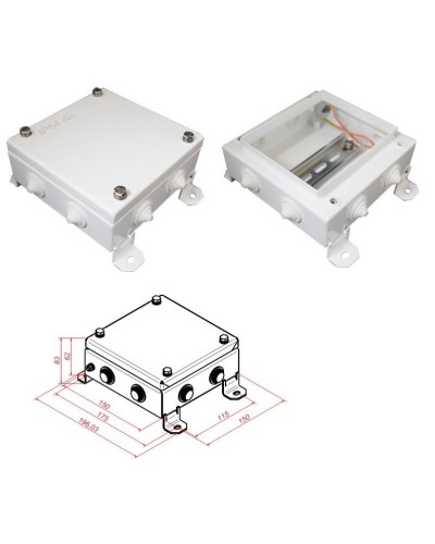 КМ IP55-1515. Коробка монтажная электротехническая. Гефест в Сургуте