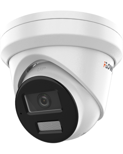 F-IC-2342C2M(4мм). Бюджетная IP-видеокамера купольная. i-FLOW в Сургуте