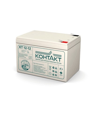Контакт КТ 12-12. Аккумулятор герметичный свинцово-кислотный. Контакт в Сургуте