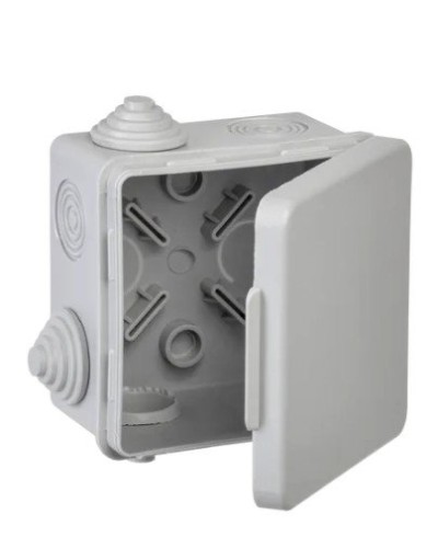 Коробка КМ 80х80х50 GENERICA (UKO31-080-080-050-K03-54G). Коробка распаячная для открытой проводки. GENERICA в Сургуте