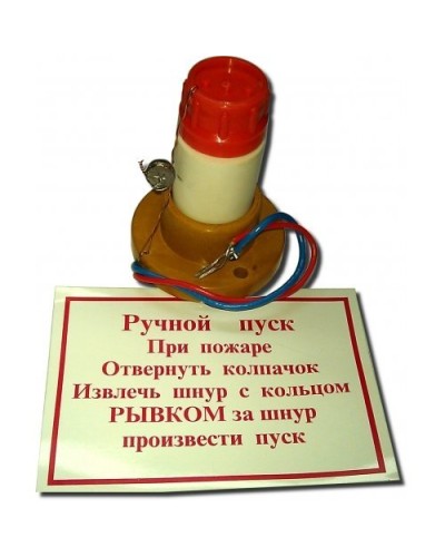 УРП-7(2А). Устройство ручного пуска энергонезависимое. Пламя в Сургуте