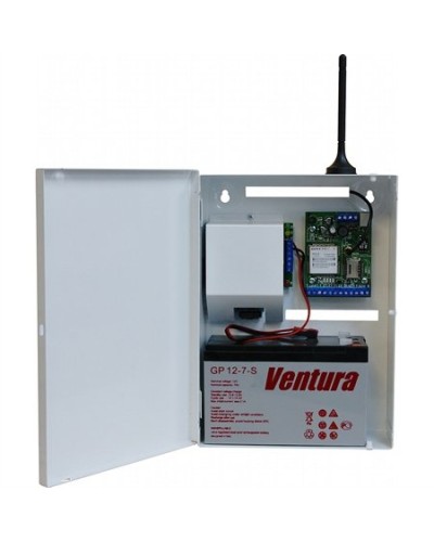 SR103-2GSM-SBK25-W Ретро (SR103-2GSM BK-7W) под АКБ 7Ач, цвет белый. Конвертор протоколов. Проксима в Сургуте