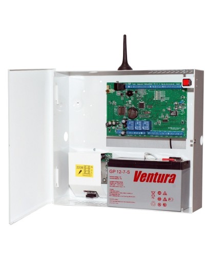 S632-2GSM-BK25-W (S632-2GSM-BK), Бокс-комплект под 7Ач, белый. Устройство оконечное объектовое приемно-контрольное c GSM коммуникатором. Проксима в Сургуте