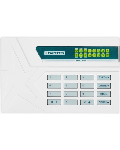 W500RWL+ Optima. Объектовый прибор с встроенными GSM, РПП Ладога-РК/Ладога-РК+, проводными шлейфами и W-Fi. Проксима в Сургуте