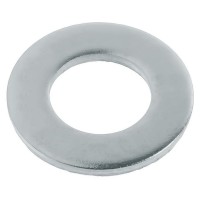 Шайба с узкими полями оцинкованная М6 (DIN 125) (1000 шт) (PR08.2373). Шайба с узкими полями оцинкованная. Промрукав