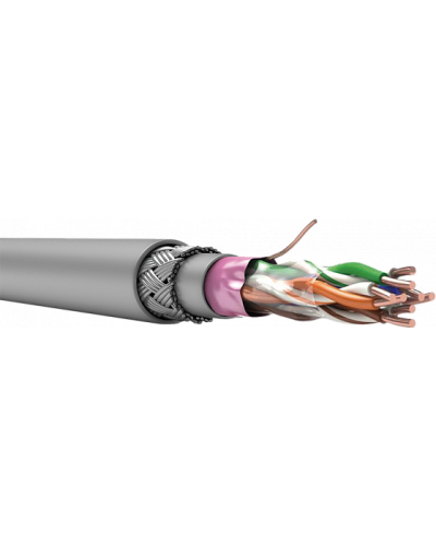 TechnoLAN F/UTP SWA PS Cat 5e ZH нг(A)-HF 2x2x0,52. Кабель «витая пара» (LAN) для структурированных систем связи. СПКБ-Техно в Сургуте
