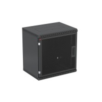 ШТ-НСр-12U-600-650-П-Ч (130411-01840). Шкаф телекоммуникационный 19 настенный 12U. ССД (Связьстройдеталь)