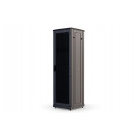 ШТ-НП-М-42U-600-600-П-Ч (130411-01142). Шкаф напольный 19, 42U. ССД (Связьстройдеталь)