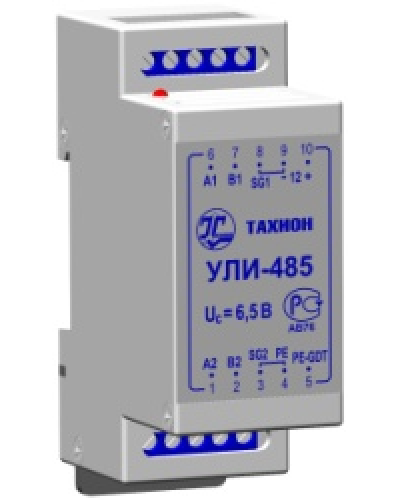 УЛИ-485. Удлинитель (повторитель) линий интерфейса RS-485.. Тахион в Сургуте