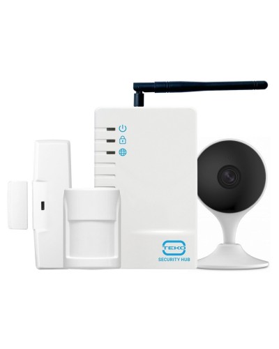 Security Hub (комплект с видеокамерой). Радиоканальный комплект охранной сигнализации с видеокамерой. ТЕКО в Сургуте