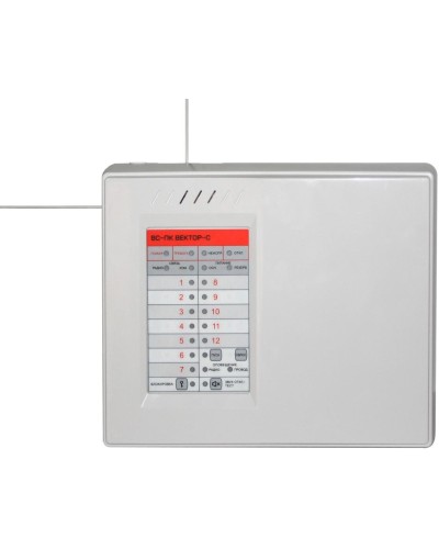 ВС-ПК ВЕКТОР-С (Wi-Fi + GE (GSM+Ethernet)). Прибор приемно-контрольный и управления охранно-пожарный адресный радиоканальный со встроенным коммуникатором GSM. Версет в Сургуте